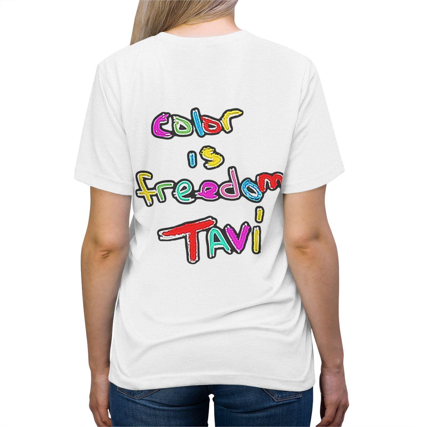 The Princess by TAVi Art Unisex Triblend T‑Shirt