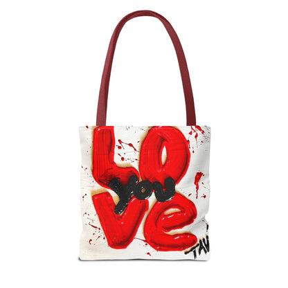 Love You Tote Bag by TAVi Art