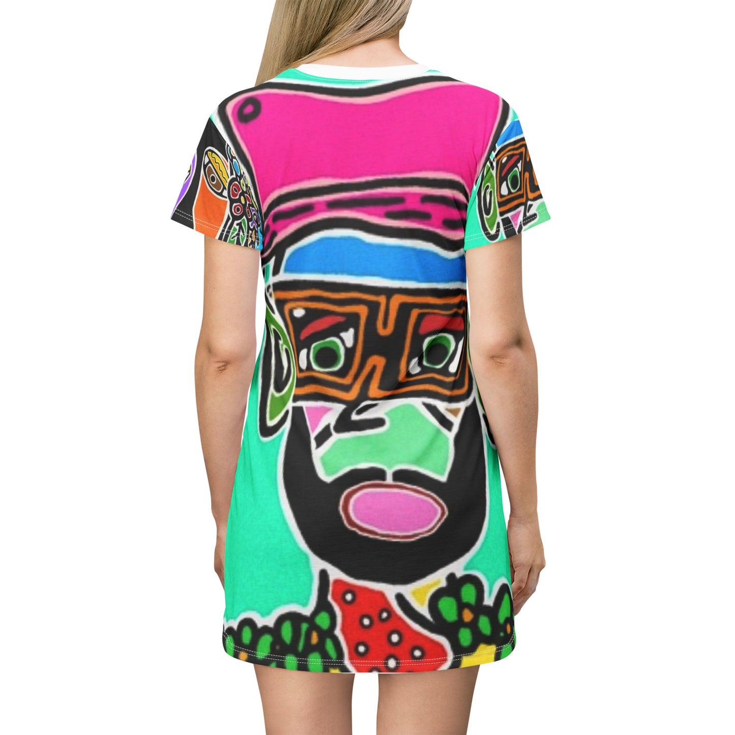 The Characters - All‑Over Print Graphic T‑Shirt Dress
