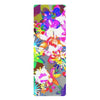 Colorburst Floral Rubber Yoga Mat – Non‑Slip Colorburst Flower Print – 24" x 70"