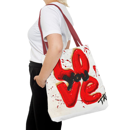 Love You Tote Bag by TAVi Art