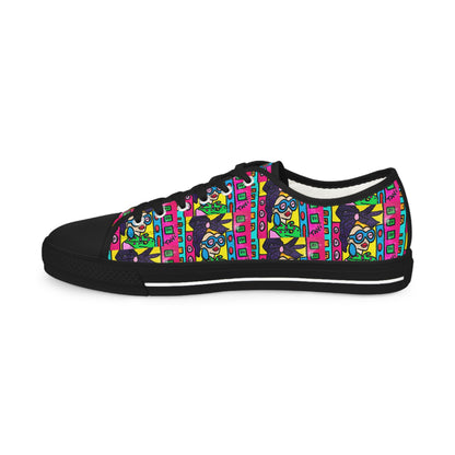 Love Love Men's Low Top Sneakers by TAVi Art