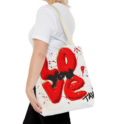 Love You Tote Bag by TAVi Art