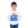 Whale Time Toddler Fleece Hoodie - TAVi Art