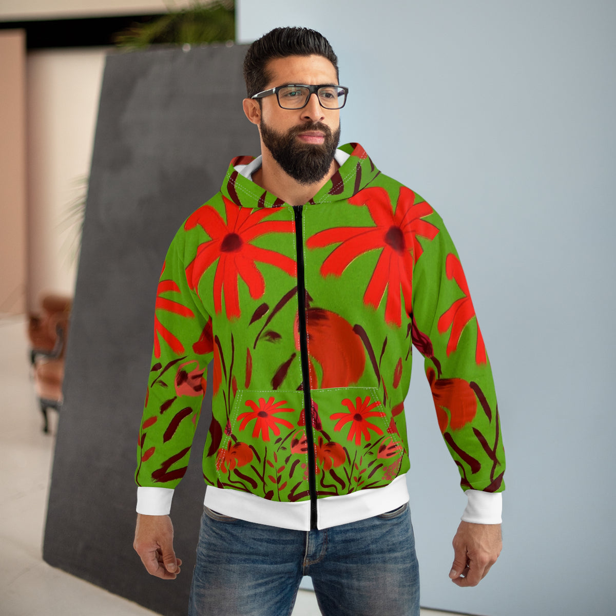 Unisex Zip Hoodie - TAVi Art