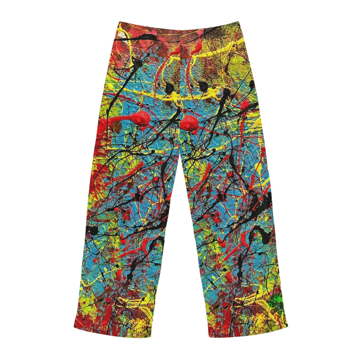 Men's Abstract All Over Print Pajama Pants - TAVi Art
