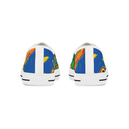 Abstract Men's Low Top Sneakers