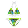 Strappy Bikini Set (AOP)