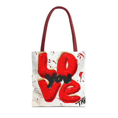 Love You Tote Bag by TAVi Art