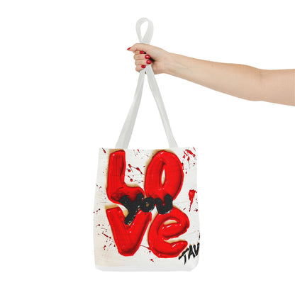 Love You Tote Bag by TAVi Art
