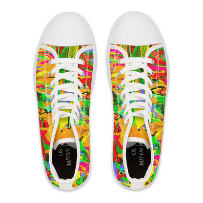 Colorful High Top Sneakers - Women's Trendy Art Sneakers