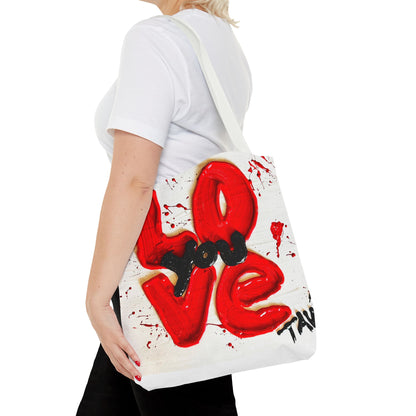 Love You Tote Bag by TAVi Art