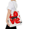 Love You Tote Bag by TAVi Art