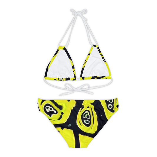 Strappy Bikini Set (AOP)