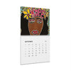 2026 Colorful Faces Wall Calendar