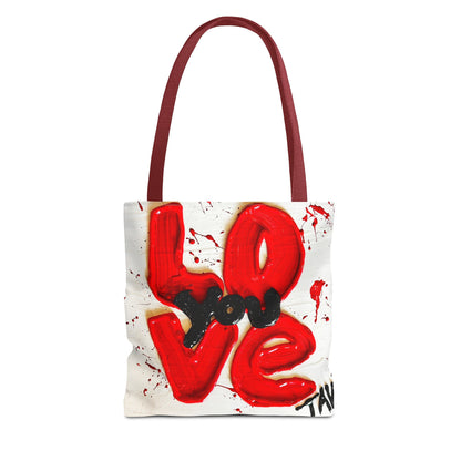 Love You Tote Bag by TAVi Art