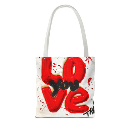 Love You Tote Bag by TAVi Art