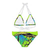 Strappy Bikini Set (AOP)