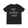 The Surfer by TAVi Art – Unisex Triblend T‑Shirt