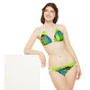 Strappy Bikini Set (AOP)