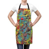 Colorful Floral Apron — Bright Garden Kitchen Apron