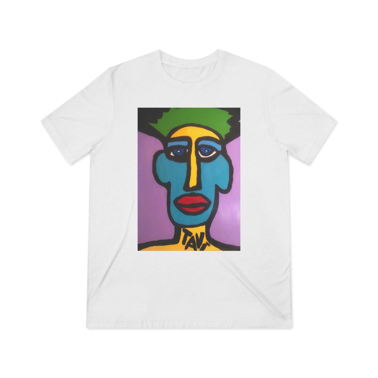 The Surfer by TAVi Art – Unisex Triblend T‑Shirt