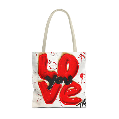 Love You Tote Bag by TAVi Art