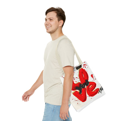 Love You Tote Bag by TAVi Art