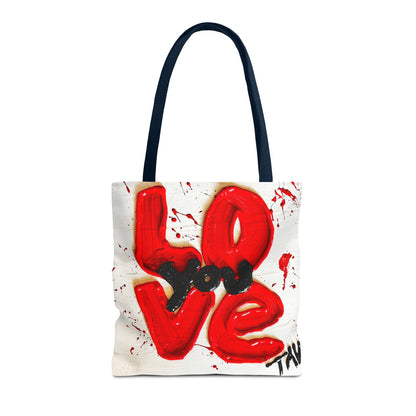 Love You Tote Bag by TAVi Art