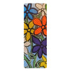 Floral Pop Rubber Yoga Mat – Non‑Slip Colorful Flower Design – 24" x 70"