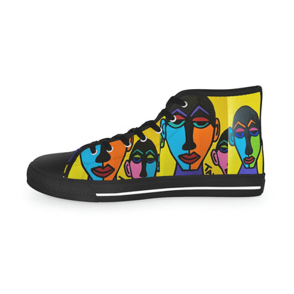 Mirrors Men's High Top Sneakers