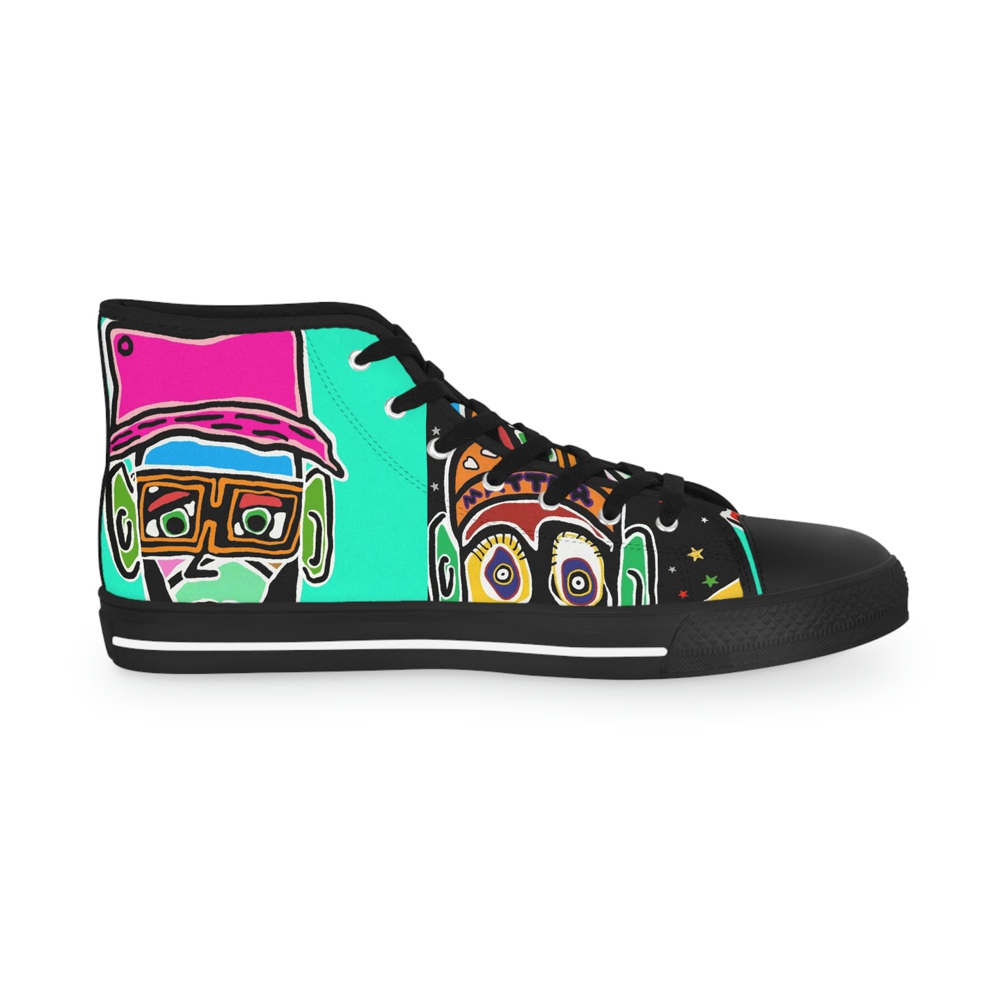 Groovy I Matter Men's High Top Sneakers