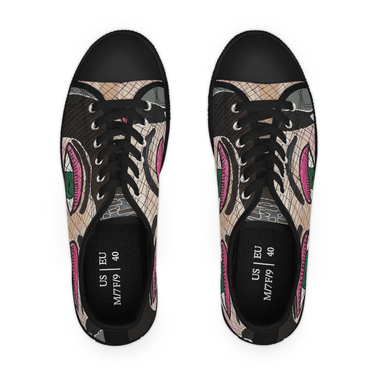 House of Gaga Women's Low Top Sneakers