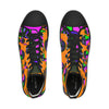 Men's Orange Prism High Top Sneakers