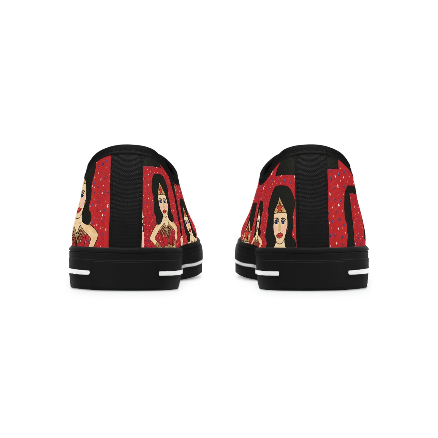 Women's Wonder Woman Low Top Sneakers