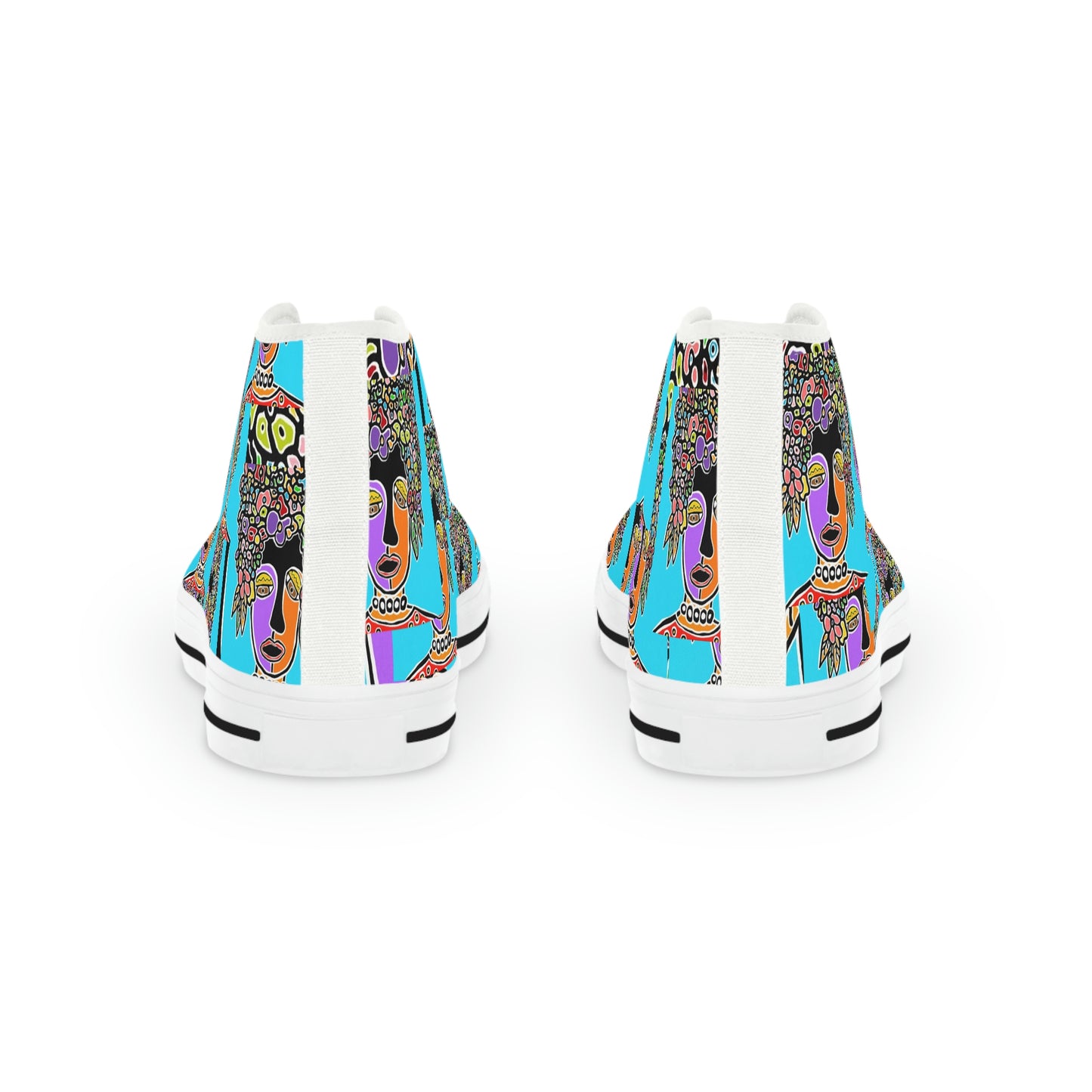 Men's Ivory  High Top Sneakers