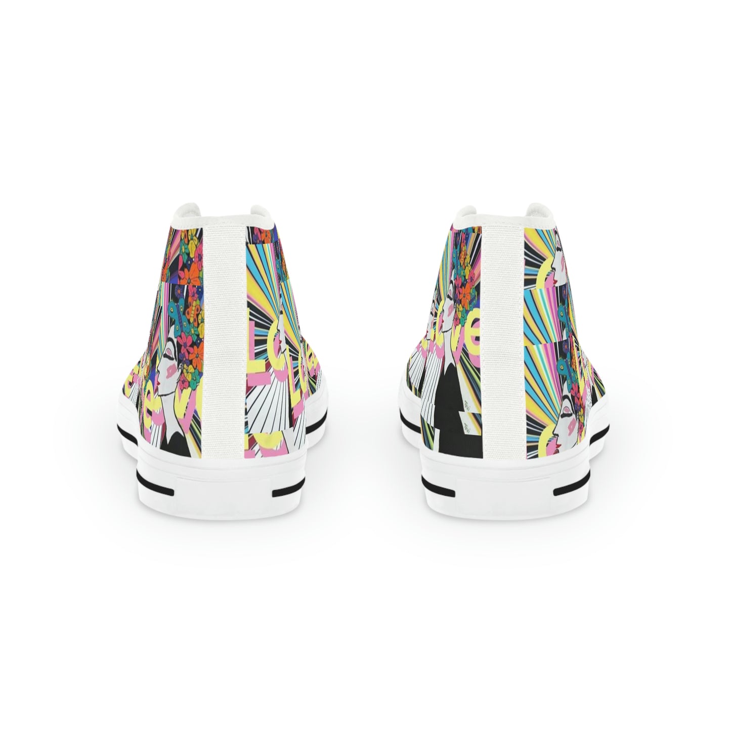Audrey Love Men's High Top Sneakers