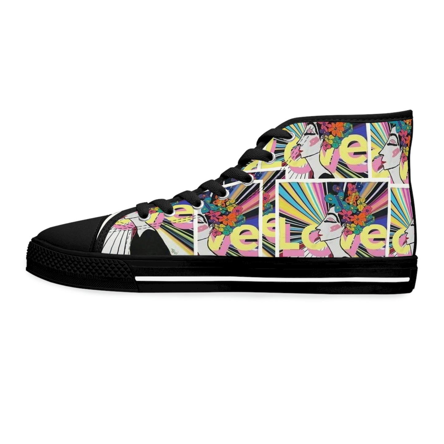 Audrey Love Women's High Top Sneakers