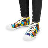 Mirrors Men's High Top Sneakers