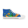 Abstract Men's High Top Sneakers