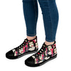 Betty Davis Collage Women's High Top Sneakers
