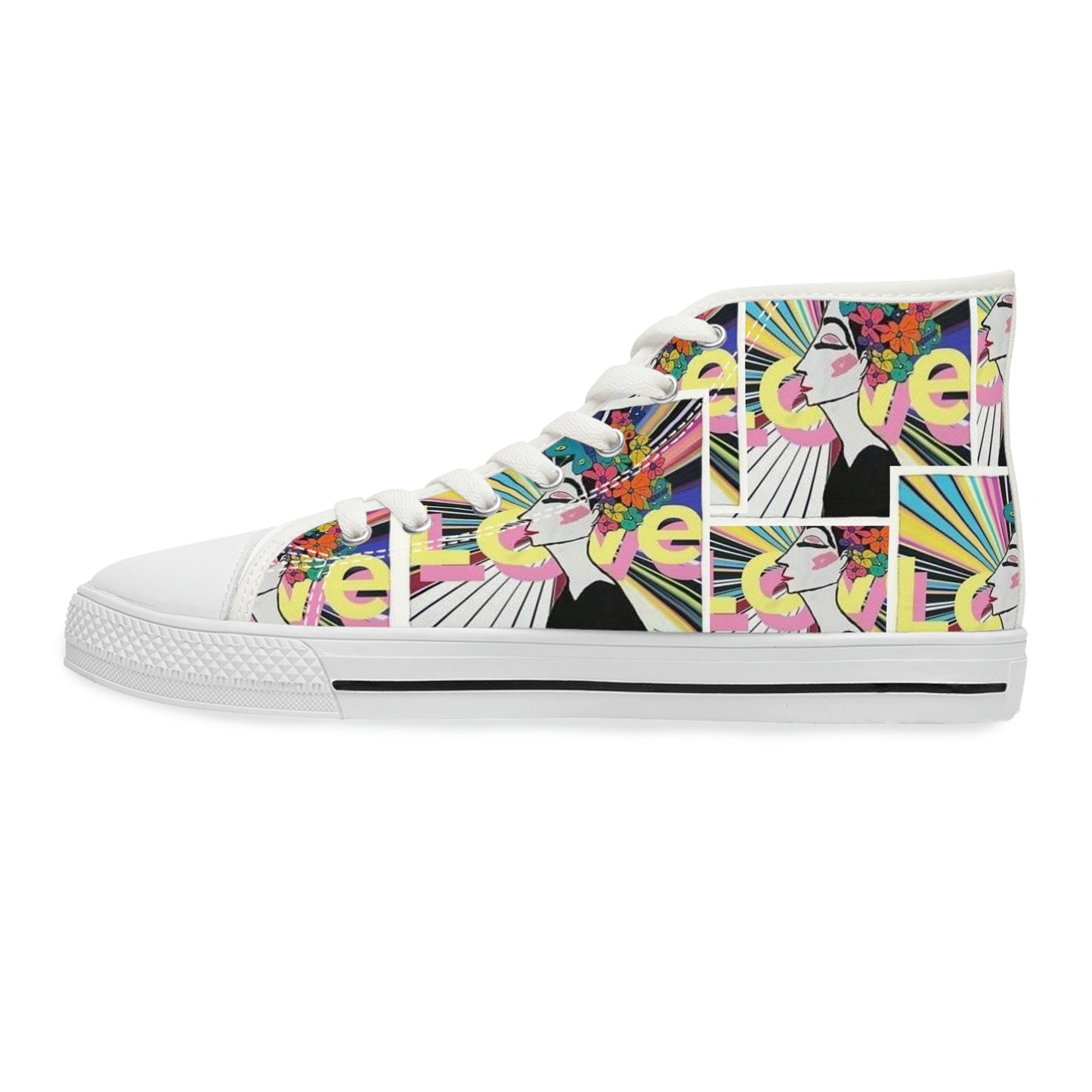 Audrey Love Women's High Top Sneakers