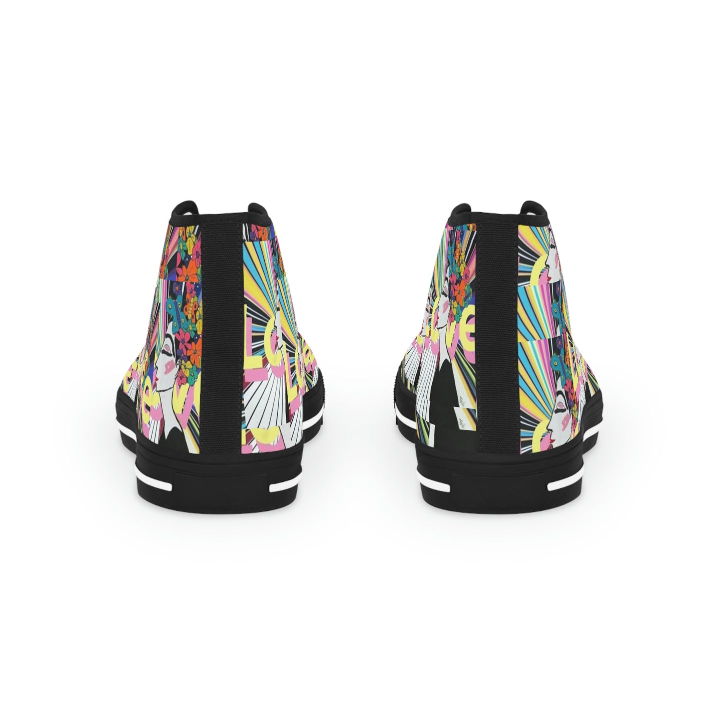 Audrey Love Men's High Top Sneakers