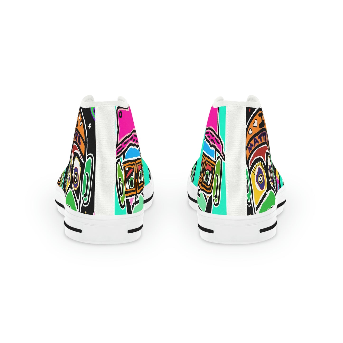 Groovy I Matter Men's High Top Sneakers
