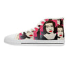 Betty Davis Collage Women's High Top Sneakers