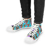 Men's Ivory  High Top Sneakers