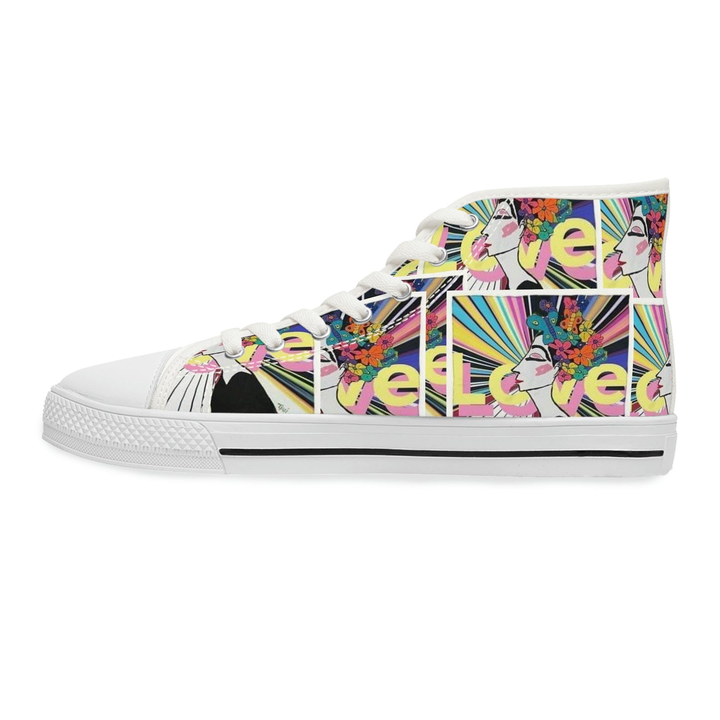 Audrey Love Women's High Top Sneakers