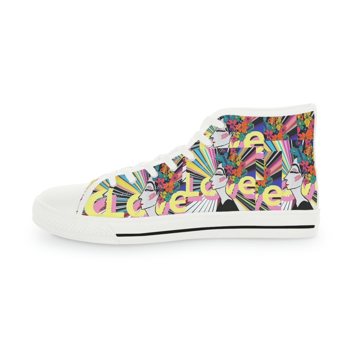 Audrey Love Men's High Top Sneakers