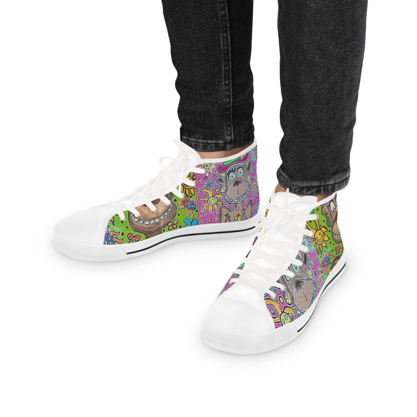 Monkey Business Men's High Top Sneakers