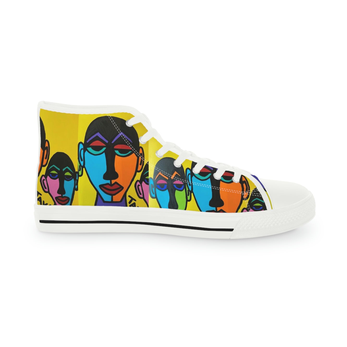 Mirrors Men's High Top Sneakers